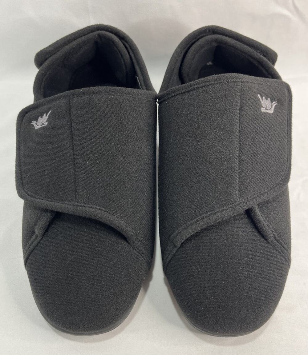 European Softest Slippers Mens 10 Diabetic Comfort Gout Shoes Womens 9.5 No Slip